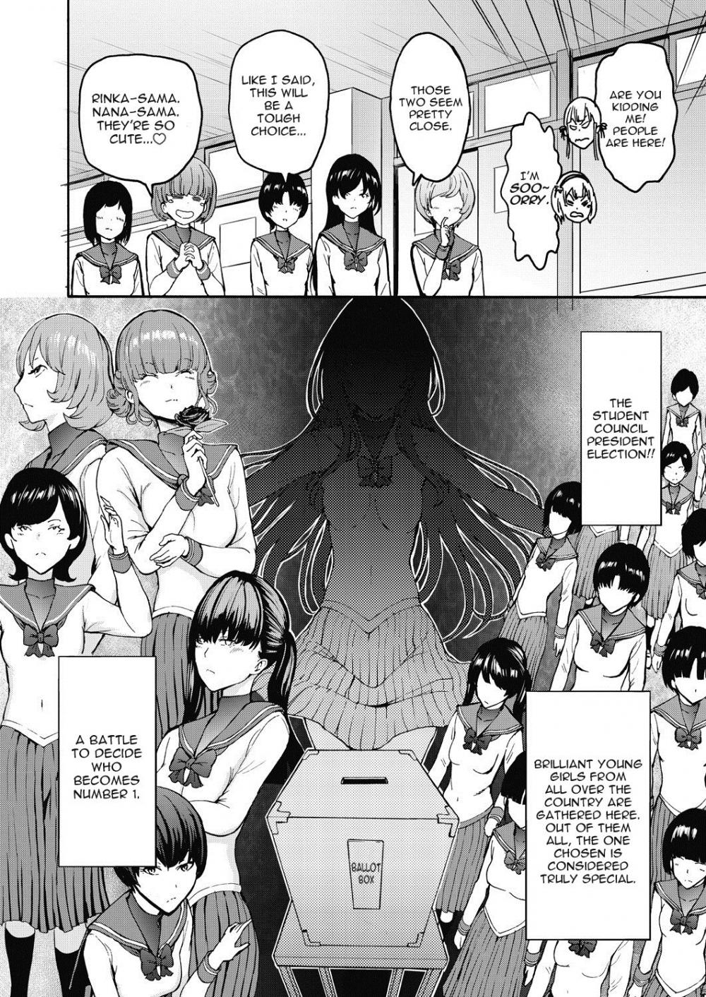 Hentai Manga Comic-Dark Side Student Council President-Chap 1-6